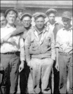 Walter Sullivan (far left) was killed on May 7, 1930. 